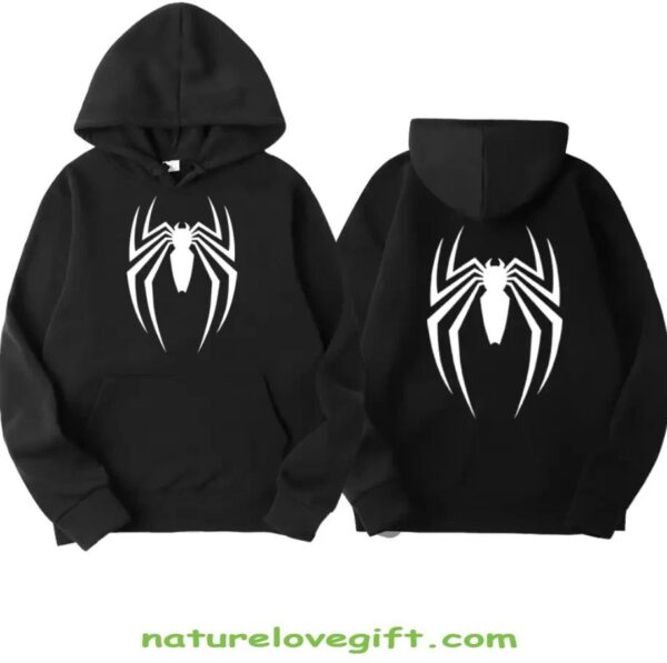 Spider Man Hoodie Winter Unisex Casual Streetwear Pullover