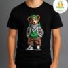 Boys Bear Polo Shirt Urban Streetwear Youth Tee