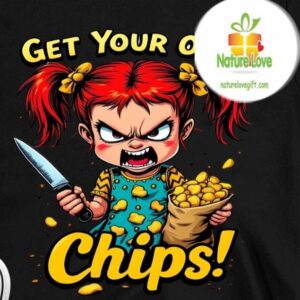 Get Your Own Chips Funny Movie T Shirt Inspired By The Icon Horror Doll 3