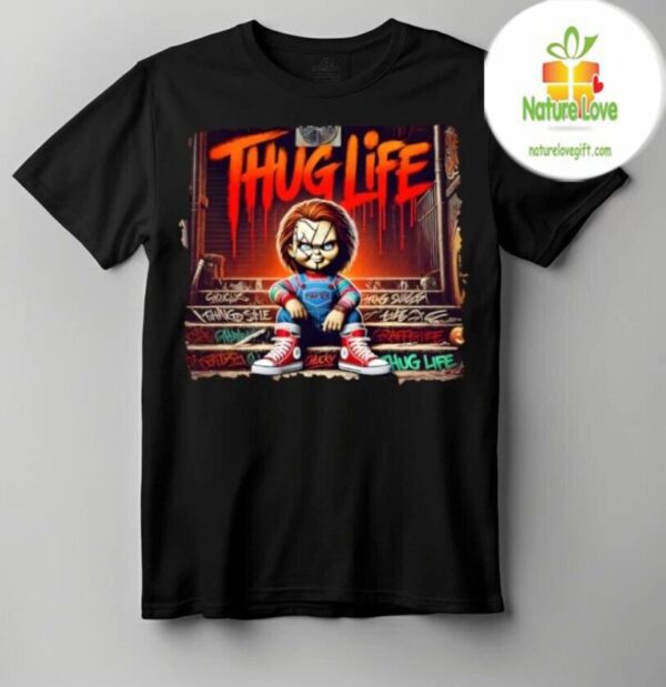 Chucky T-shirt Horror Icons Halloween 2024 Scary Killers Tee