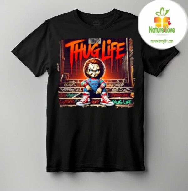Chucky T-shirt Horror Icons Halloween 2024 Scary Killers Tee