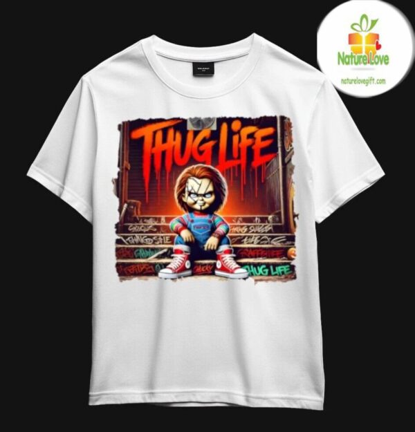 Chucky T-shirt Horror Icons Halloween 2024 Scary Killers Tee