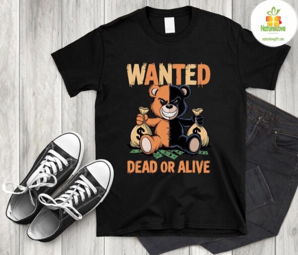 Classic Crew Tee Wanted Dead Or Alive Vintage Shirt