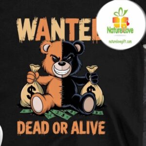 Wanted Dead Or Alive – Classic Crew Tee 4