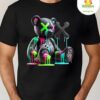 Colorful Bear Drip Streetwear T Shirt Neon Graphic Tee