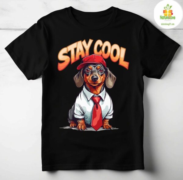 Dog Shirt Funny Stay Cool Graphic Tee for Dogs