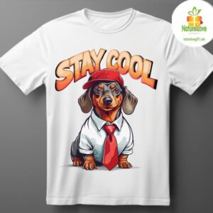 Stay Cool Dog Shirt – Funny Dog Graphic Tee 7