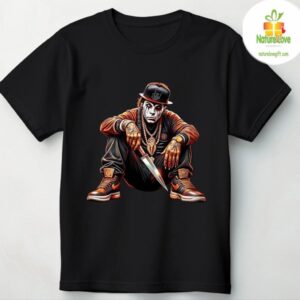 Evil Villain Killer Graphic Tee Streetwear T shirt 2