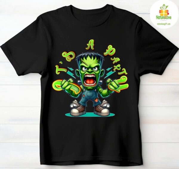 Frankenstein Monster Time Mood T Shirt Horror Movie Tee