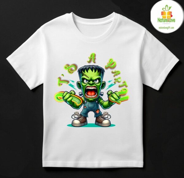 Frankenstein Monster Time Mood T Shirt Horror Movie Tee