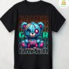 Gamer Tshirt Teddy Bear with Controller Fun Gaming Graphic Tee