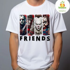 Halloween Horror Friends Icon Character Tee Unisex 2
