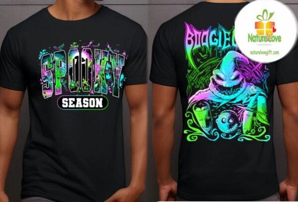Halloween T-Shirt Spooky Season Neon Boogieman Unisex Tee