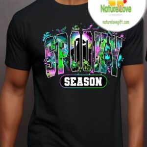 Spooky Season Neon Halloween T shirt Boogieman Unisex T Shirt 4