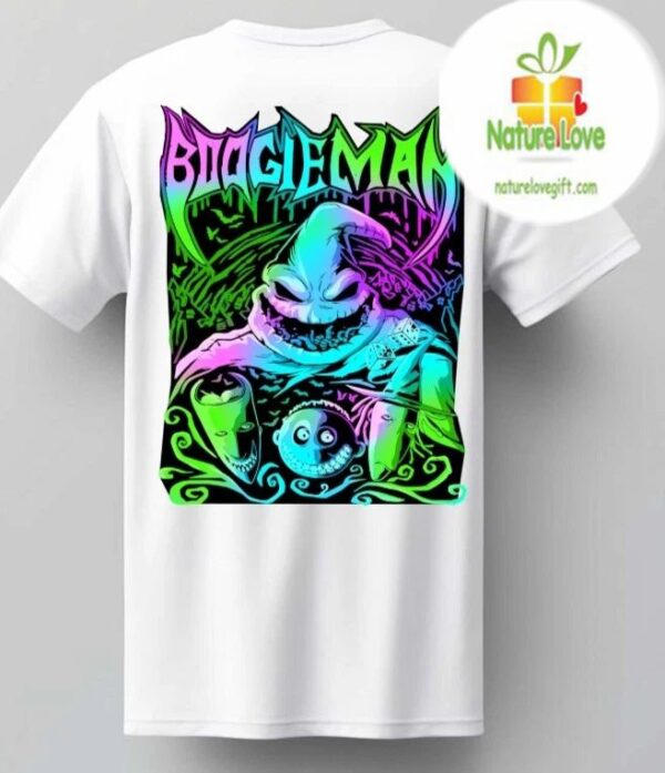 Halloween T-Shirt Spooky Season Neon Boogieman Unisex Tee
