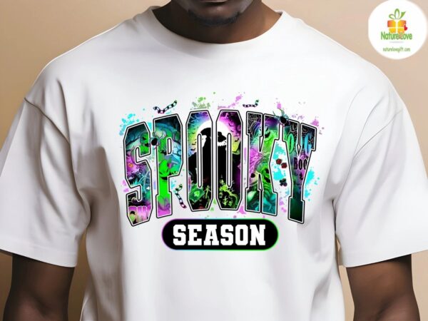 Halloween T-Shirt Spooky Season Unisex Tee Fall Vibes Trendy