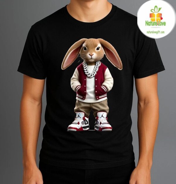Hip Hop Bunny Tee for Boys Youth Premium Exclusive Collection