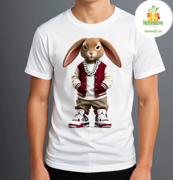 Hip Hop Bunny Tee for Boys Youth Premium Exclusive Collection
