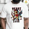 Horror Cartoon Graphic T-Shirt Funny Scary Heartless Design