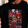Horror Movie Shirt Classic Iconic Figures Graphic Tee