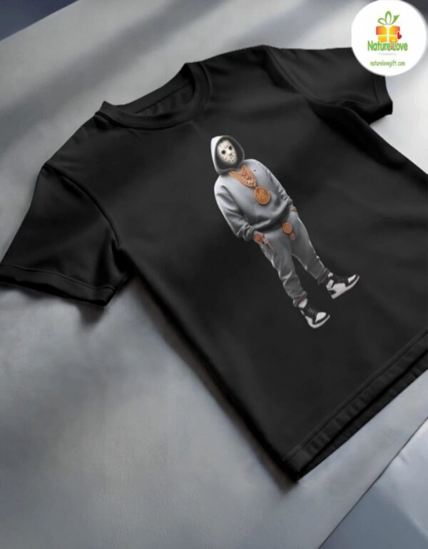 Horror Movie Shirt Masked Slasher Tee Halloween Streetwear