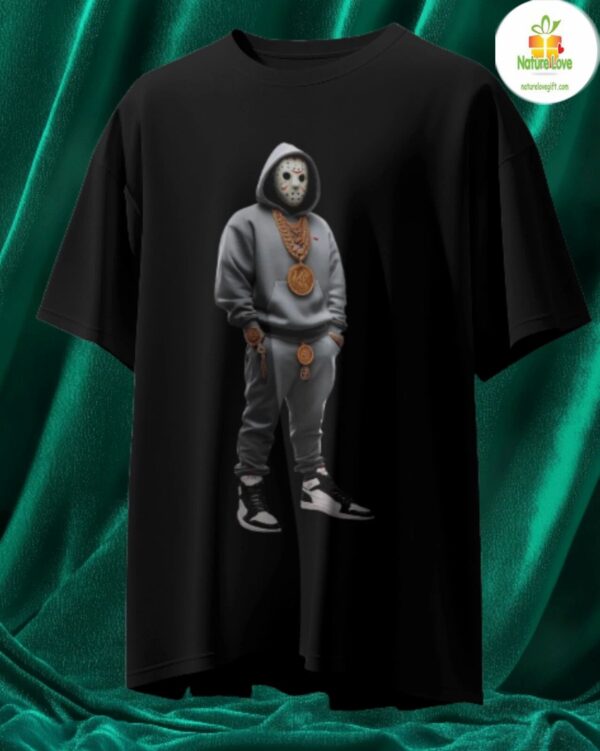 Horror Movie Shirt Masked Slasher Tee Halloween Streetwear