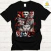 Horror Movie Tshirt Halloween Fan Gift for Horror Icons Fans