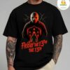 Jason Voorhees T-shirt Friday the 13th Horror Movie Cabin Design
