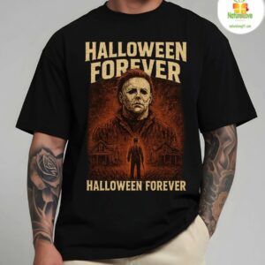 Michael Myers T-Shirt Halloween Horror Movie Vintage Fan Tee