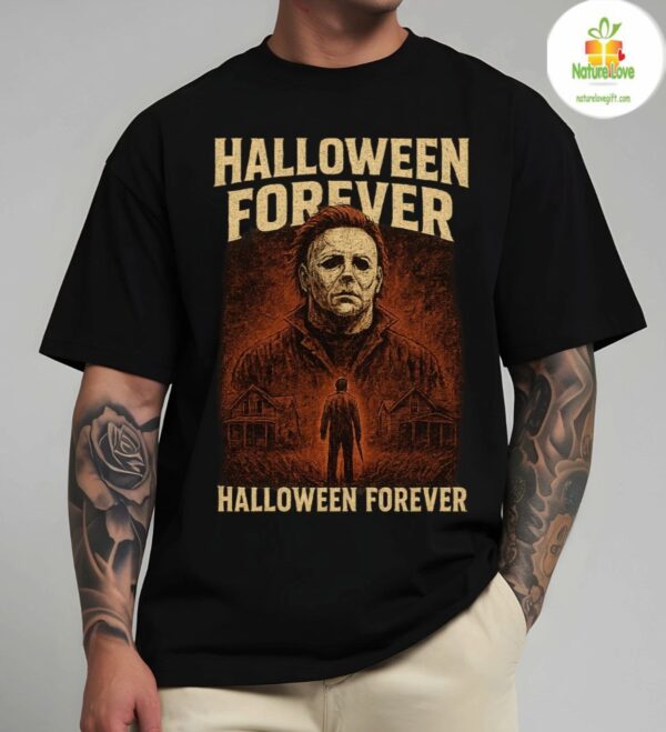 Michael Myers T-Shirt Halloween Horror Movie Vintage Fan Tee