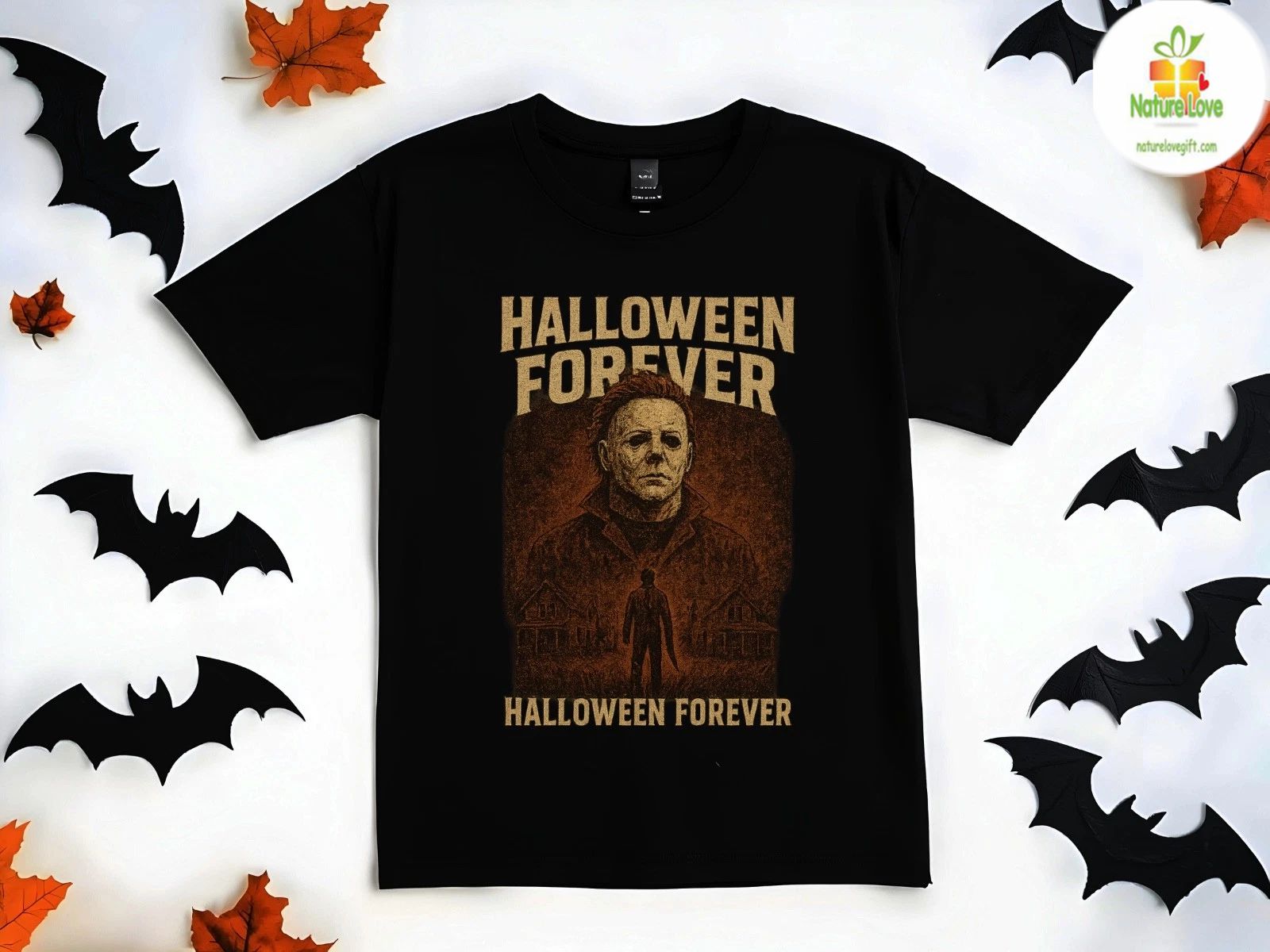 Michael Myers T-Shirt Halloween Horror Movie Vintage Fan Tee