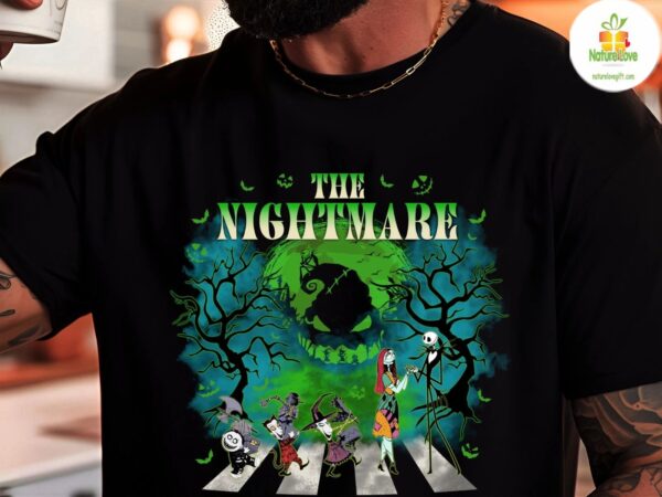 Nightmare Before Christmas Fan Art Style Tee