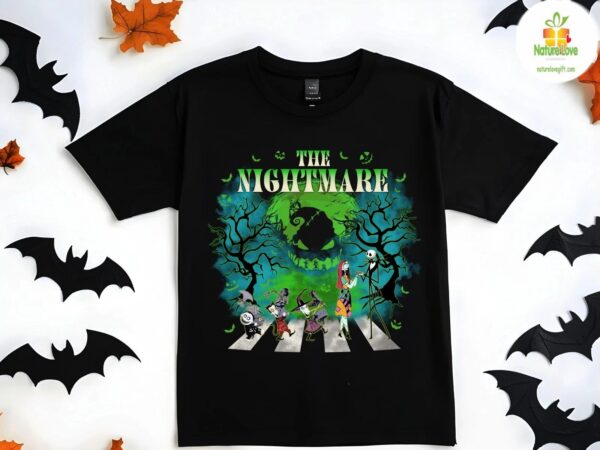 Nightmare Before Christmas Fan Art Style Tee