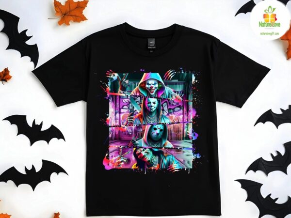 Retro Halloween Horror Killers Shirt Limited Edition Slasher Tee