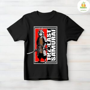 Samurai Cat T shirt The Last Samurai Warrior Graphic Tee limited Edition 3