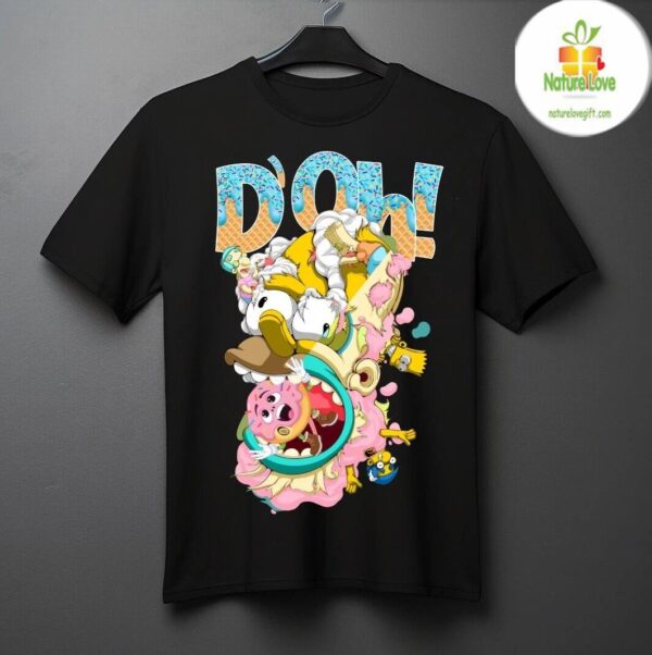 Simpsons Cartoon Shirt Limited Edition Custom Design