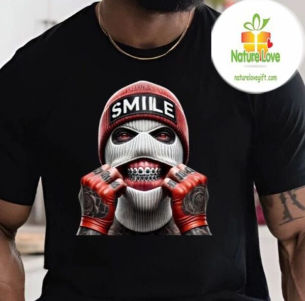 Ski Mask Urban Streetwear Gangster Fashion Smile