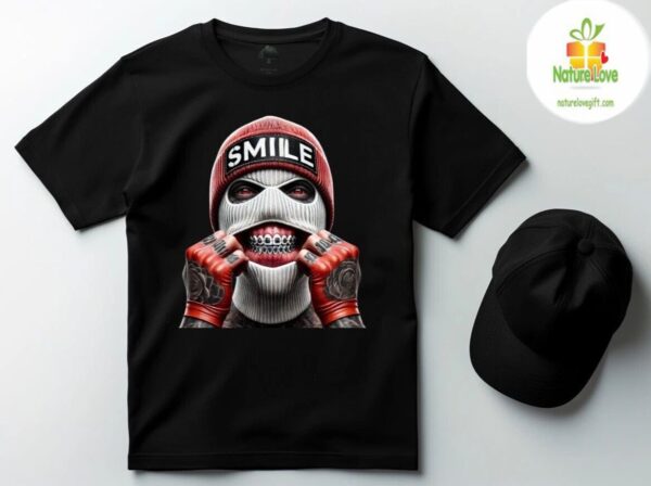 Ski Mask Urban Streetwear Gangster Fashion Smile