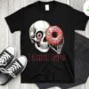 Skull Donut Art Gift for Doughnut Lovers Women Men