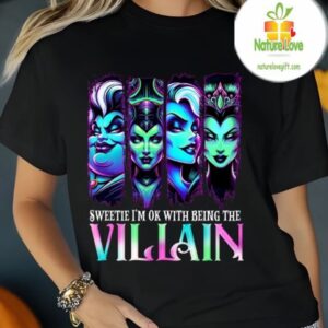Villain Witches Shirt Evil Queen Halloween Tee Spooky Baddie Top