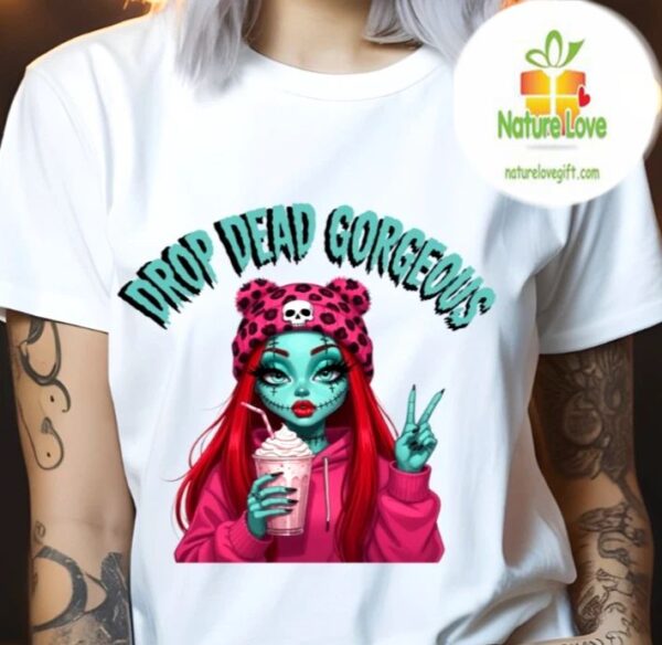 Zombie Girl Graphic Tee Drop Dead Gorgeous T-Shirt