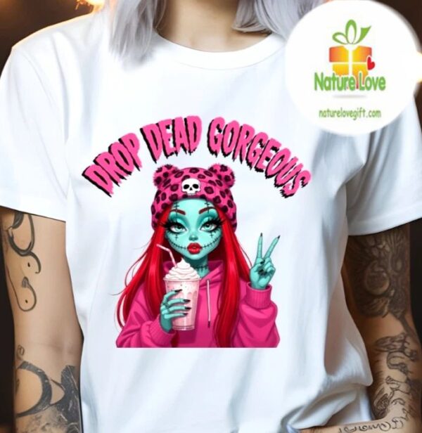 Zombie Girl Graphic Tee Drop Dead Gorgeous T-Shirt
