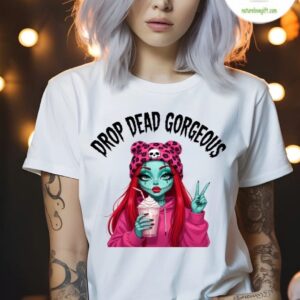 Drop Dead Gorgeous Zombie Girl Graphic T shirt 4