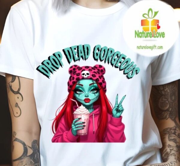 Zombie Girl Graphic Tee Drop Dead Gorgeous T-Shirt