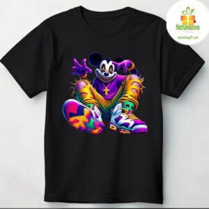 Zombie Hiphop Mouse Tee Graphic Streetwear T Shirt 2
