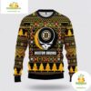 Boston Bruins Grateful Dead Ugly Christmas Sweater Fleece