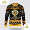 Boston Bruins Ugly Christmas Sweater Funny Grinch Holiday