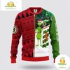 Boston Bruins Ugly Christmas Sweater Grinch Scooby-Doo Design