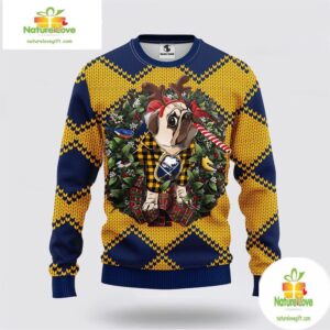 Buffalo Sabres Ugly Christmas Sweater for Dogs NHL Pub Style