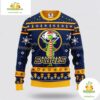 Buffalo Sabres Ugly Christmas Sweater Funny Grinch NHL